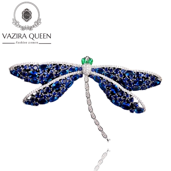 VQ Dragonfly Brooch - Picture 1 of 5